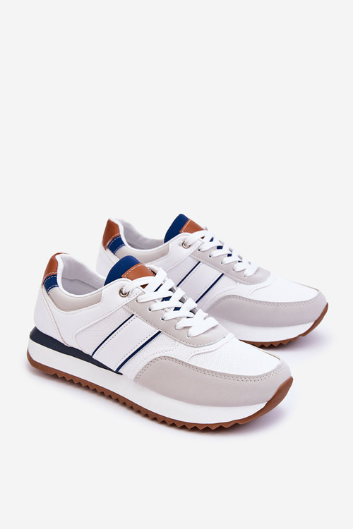 Buty Sportowe Męskie Białe Scotty H1101