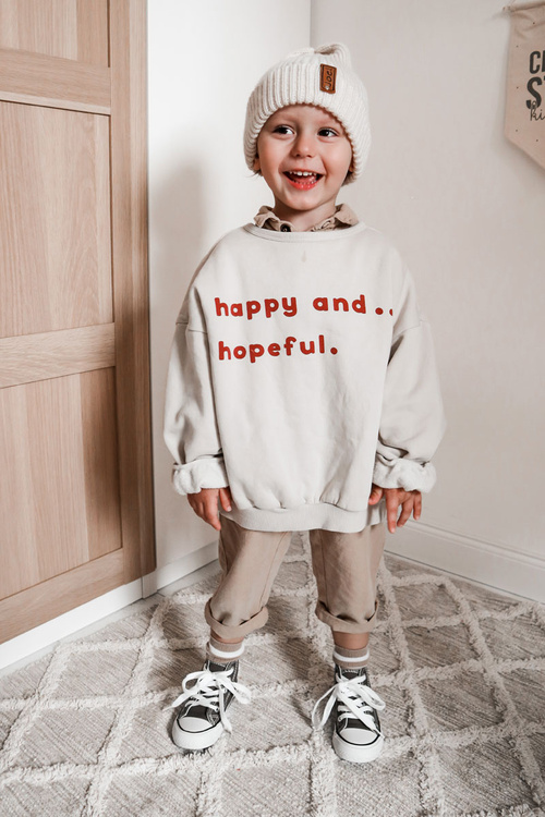 Children's High Sneakers Khaki Filemon