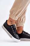 Women's Low Sneakers With Jets Black and white Demira