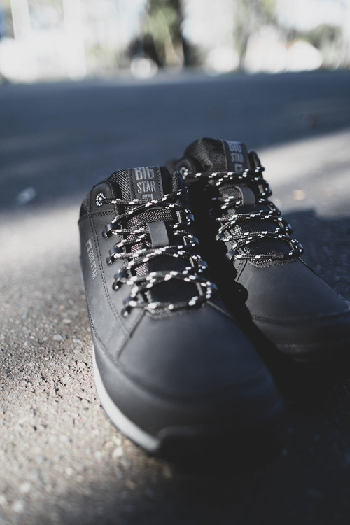 Trekking Men's Shoes Big Star High Outdoor Black EE174465