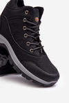 Men's Classic Trekking Shoes Black Gometti