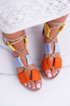 Women's Multicolored Platform Sandals Espadrilles Manado