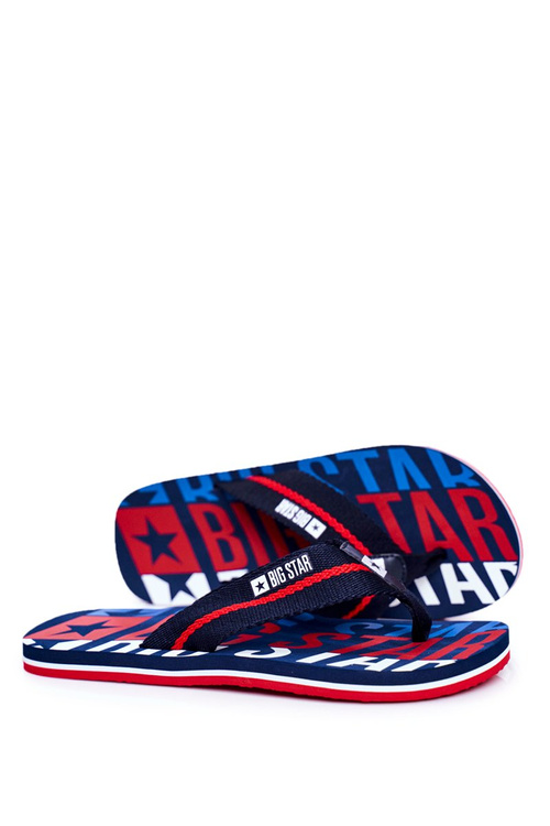 Men's Slides Flip flops Big Star Navy DD174659