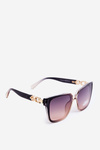 Women's Sunglasses With Decorative Details UV400 Brown