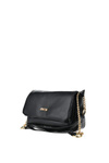 Shoulder Bag With Gold Chain Big Star OO574048 Black