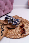 Women's Flip Flops On Cork Cocard Navy Myrtens