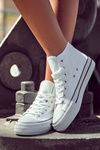 Classic High-top Sneakers White Volterro