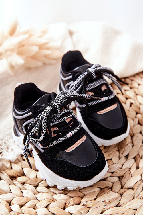 Children's Sport Shoes Sneakers Black Rommie