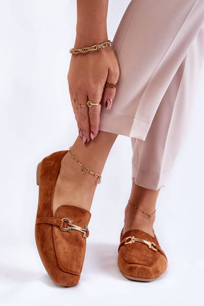 Suede Classic Loafers Camel Roddie