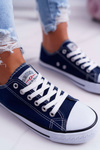 Smith's Women's Low Sneakers Navy Blue