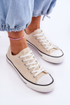Classic Low Women's Sneakers Light beige Vegas