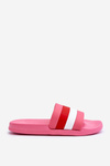 Women's Striped Slippers Dark pink Vision