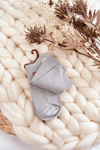 Women's Antibacterial Socks With Shiny Thread Grey