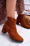 Women's Heeled Boots Sergio Leone Camel BT520