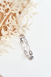 Women's Silver Bracelet Embellished with Cubic Zirconia