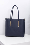 Women's Large Navy Blue Classic Handbag