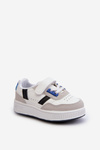 Classic Kids' Sports Shoes White-Blue Marlin