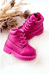 Powder Warm Children's Boots Fuchsia Dexter