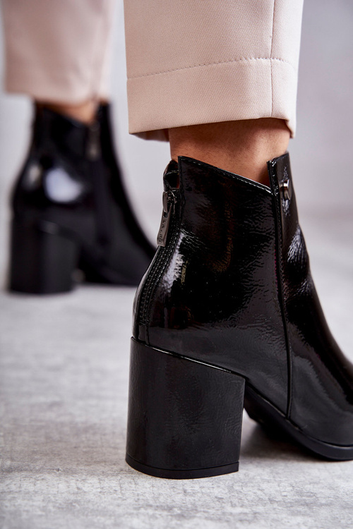 Women's Lacquered Boots La.Fi 260039B-LA Black
