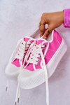 Low Sneakers On Platform Pink Mischa 