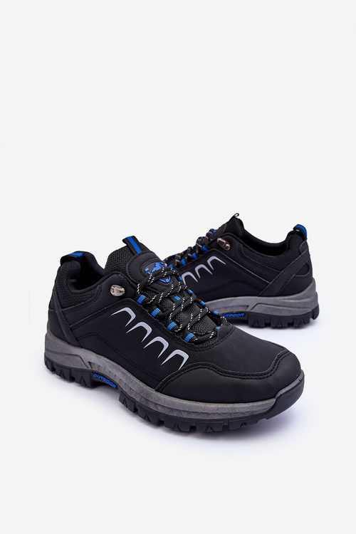 Buty Trekkingowe Niskie Męskie Czarne Galas HBDW11