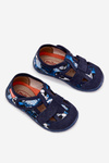 Slippers Milami Children's With Velcro In Balls Navy Blue Reathiana