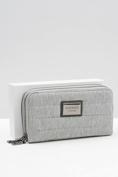 Large Gray Women's Wallet