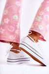 Women's Classic Sneakers On The Platform White Conelle