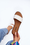 Women's Classic Flat Sandals White Namrita