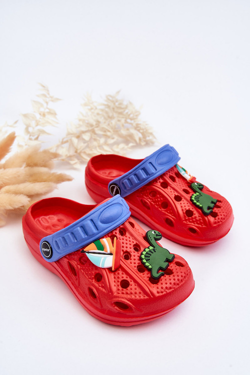 Children's Foam Lightweight Crocs Sandals Red Sweets