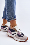 Women's Purple Sports Shoes Chloette