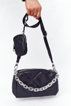 Small Shoulder Bag With A Sachet Barcelona Black