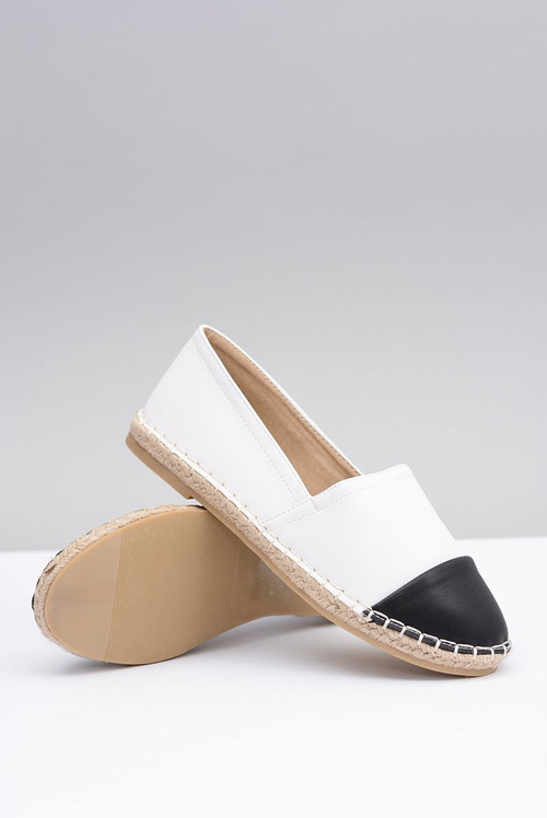 White Women's Espadrilles Black Nose Monii