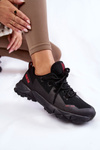 Women's Sneakers Memory Foam System Big Star KK274211 Black