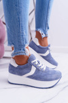 Sporty Women's Blue Shoes SportFreak
