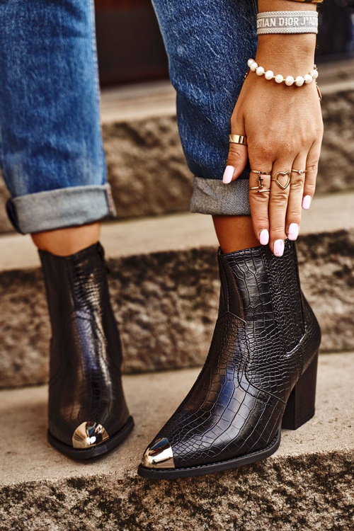 Women’s Boots On High Heel Black Atticus