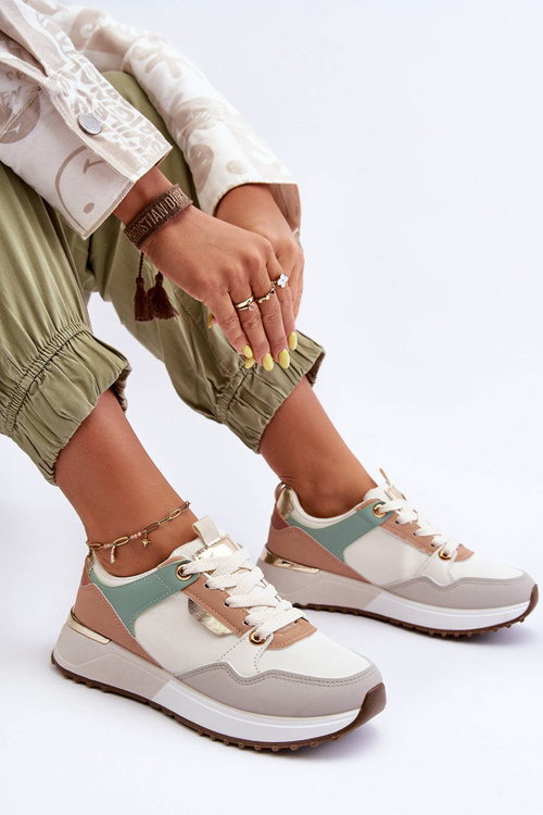 Buty Sportowe Stylowe Damskie Wielokolorowe Katenia XO-YD8766-69