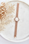 Women's Watch with Zirconia on Bracelet Giorgio&Dario GDM3411 Rose Gold