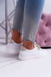 Women's Leather Sneakers White Viss