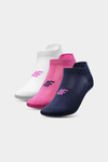 4F Women's Training Socks 3-PACK 4FAW23USOCF194-95S Multicolor