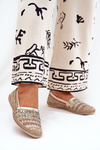 Espadryle Damskie Eleganckie Z Plecionką Multikolor Zazoo 10178