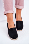 Damskie Espadryle Wsuwane Czarne Lapu Lapu