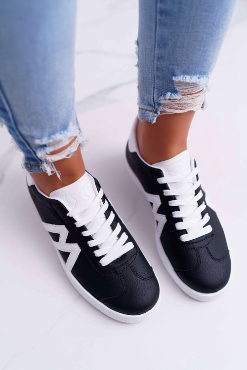 Sporty Women's Shoes Black Sheia