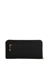 Large Women's Zip Wallet Black Hailey 