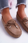 Women's Suede Comfort Moccasins Khaki Buggy