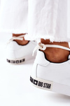 Women's Leather Sneakers BIG STAR II274031 White-Black