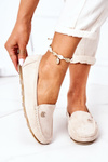 Women's Suede Loafers Beige Madelyn