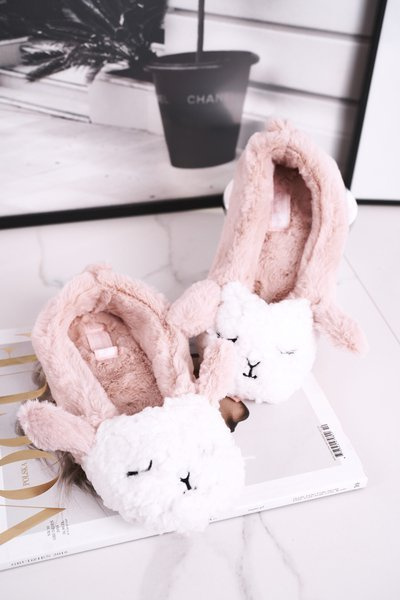 Women's Slippers With Fur Sheep Pink Ben
