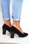 Sergio Leone PB403 Black Suede Stiletto pumps