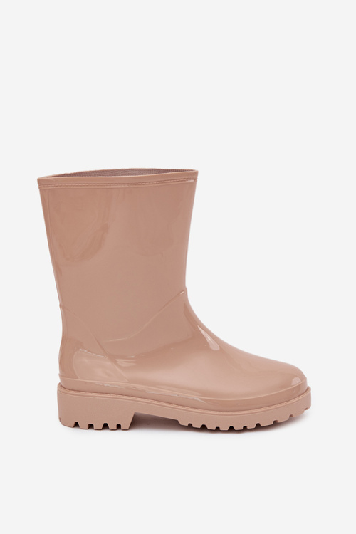 Beige Ladies Wellies Elvara